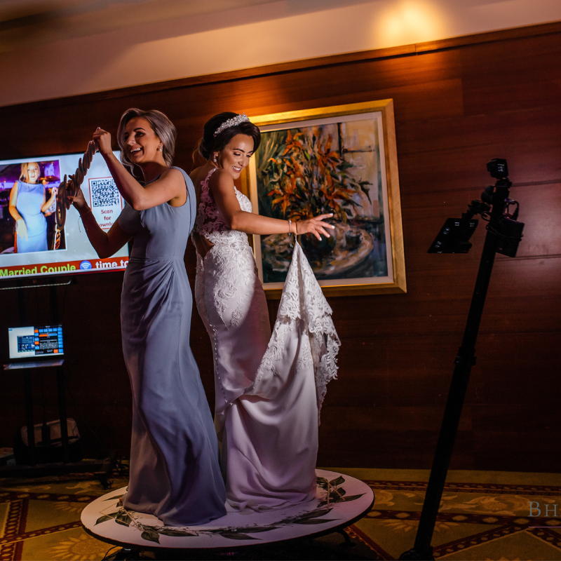Inclusive Wedding Package- Cinematic 360 Video Booth