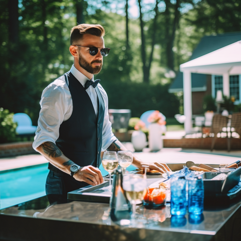 Bartender and Bar 