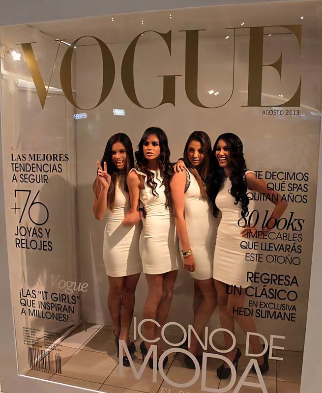 Copy of Copy of Vogue Magazine Photo Booth