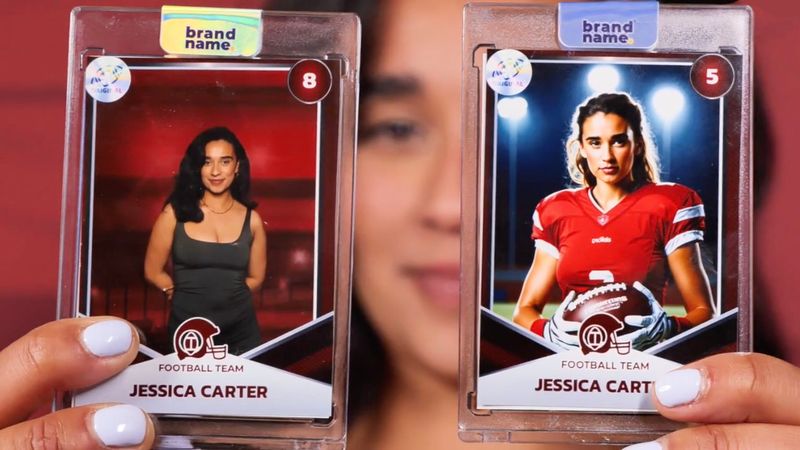 Custom Sports Trading Cards