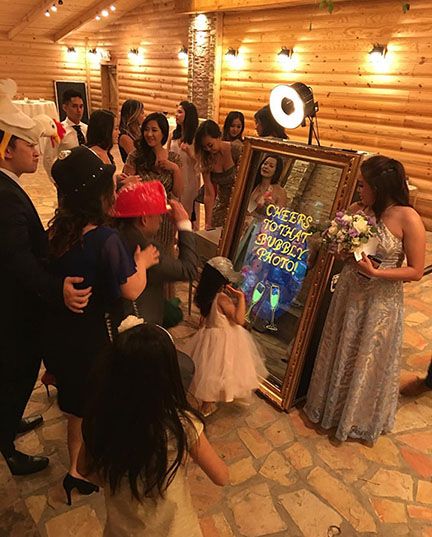 Lucky Mirror Photo Booth Rental