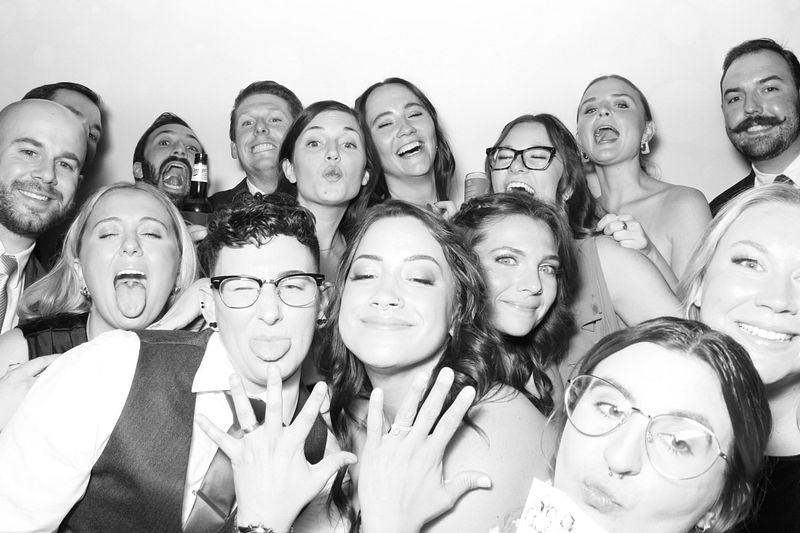 Black & White Glam Booth