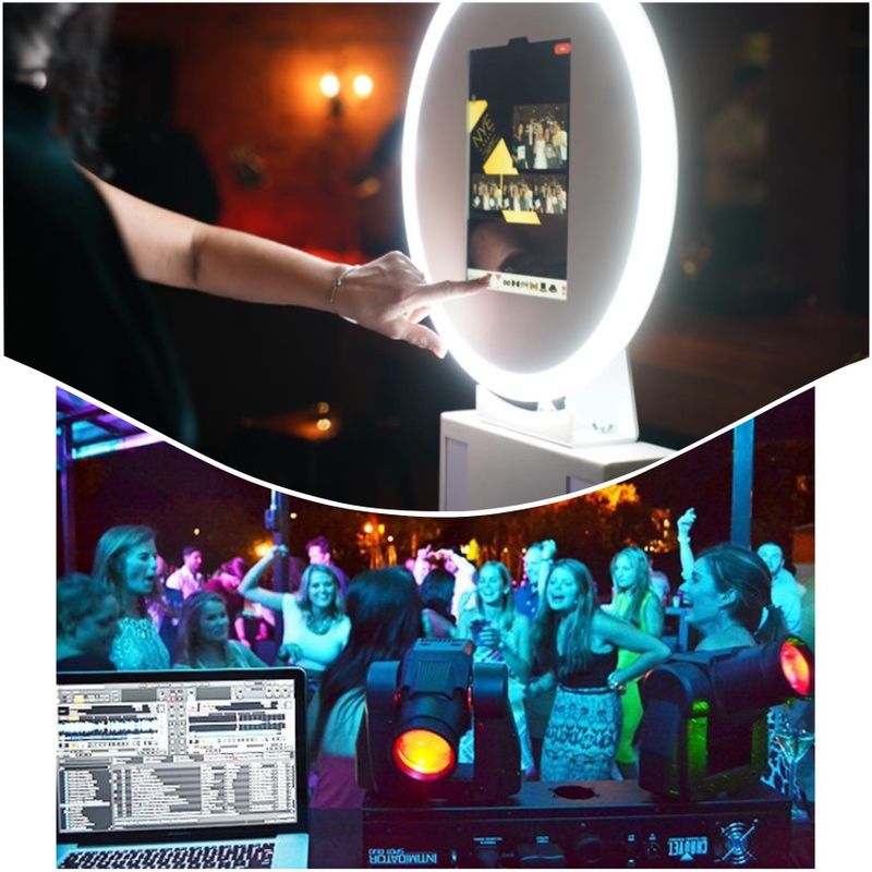 (1/4) Digital Booth & DJ       (Silver package)