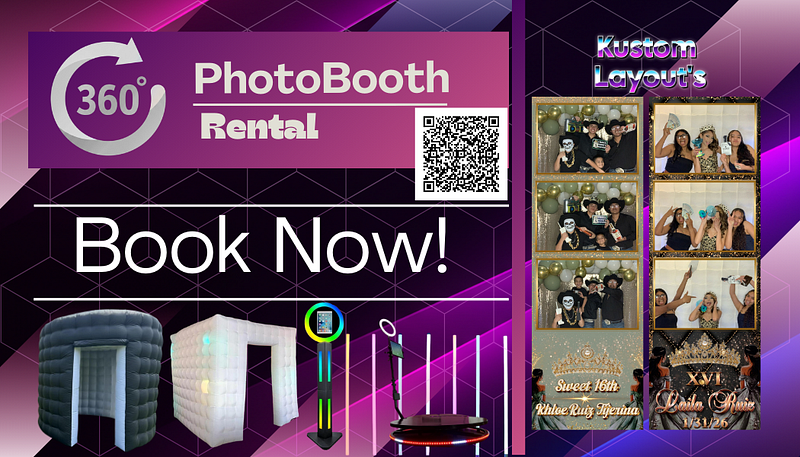 Wedding/Quinceañera/Sweet 16  Platinum Package $2.500
