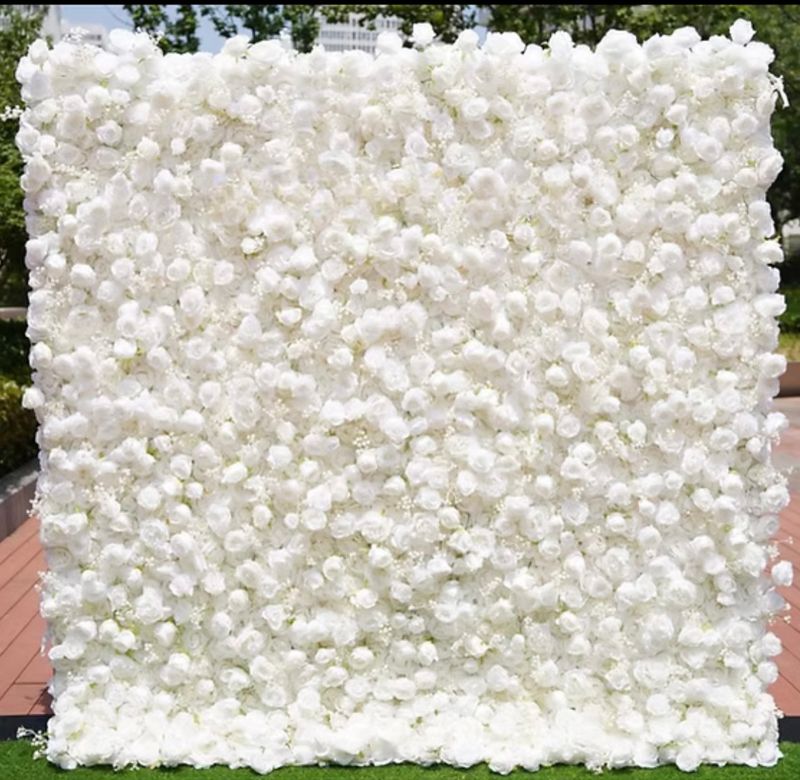 White Flower Wall $350
