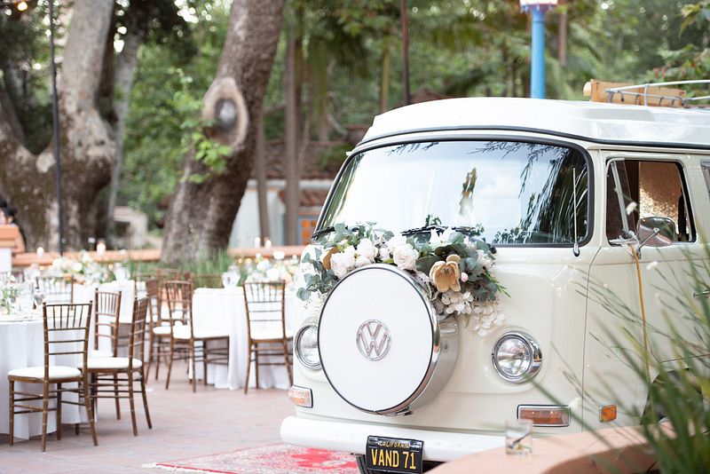 VW Bus Photo Booth Gold