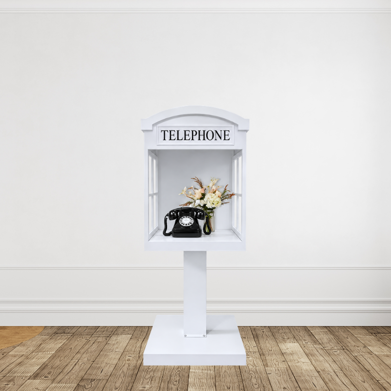 Audio Guestbook with Telephone Stand