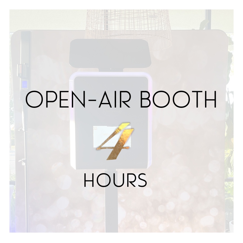 OPEN-AIR BOOTH 4 hours