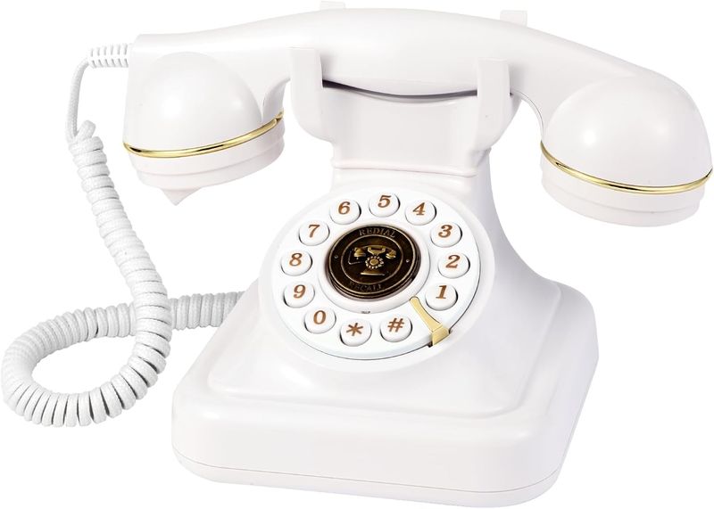 Audio Guestbook - White Phone