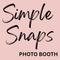 Simple Snaps Photo Booth Logo