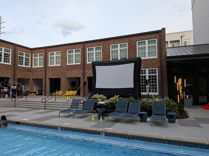 12' Outdoor Movie Package