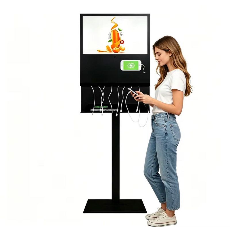 CHARGING STATION WITH 10 CHARGING PORTS