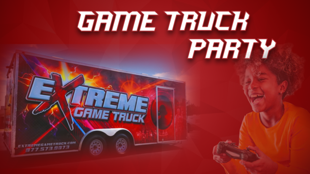 90 Minute Party Package - Extreme Game Truck $375