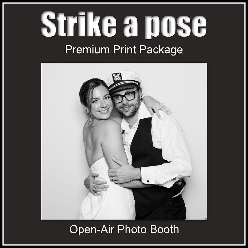 Strike a pose — Printing, Guestbook & Digital Sharing