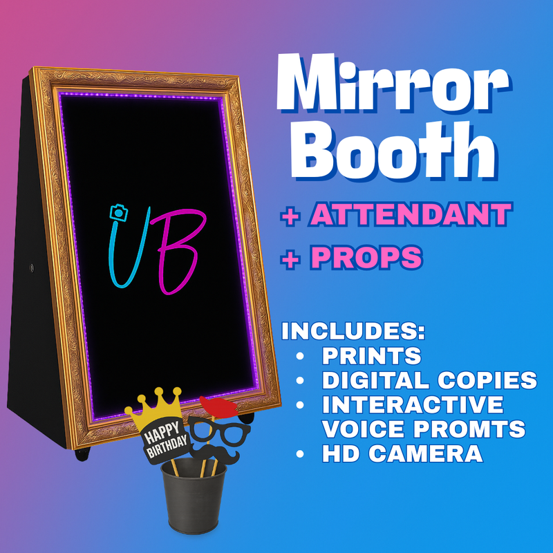 Mirror Booth Package (+Attendant)