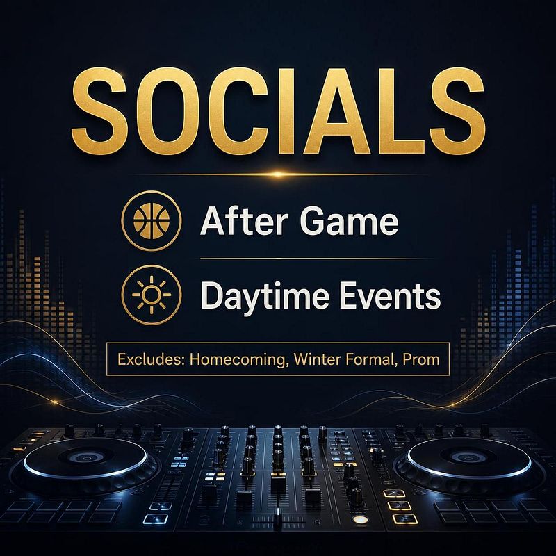 After Game & Socials (Level 1⭐️) 350 Max Students
