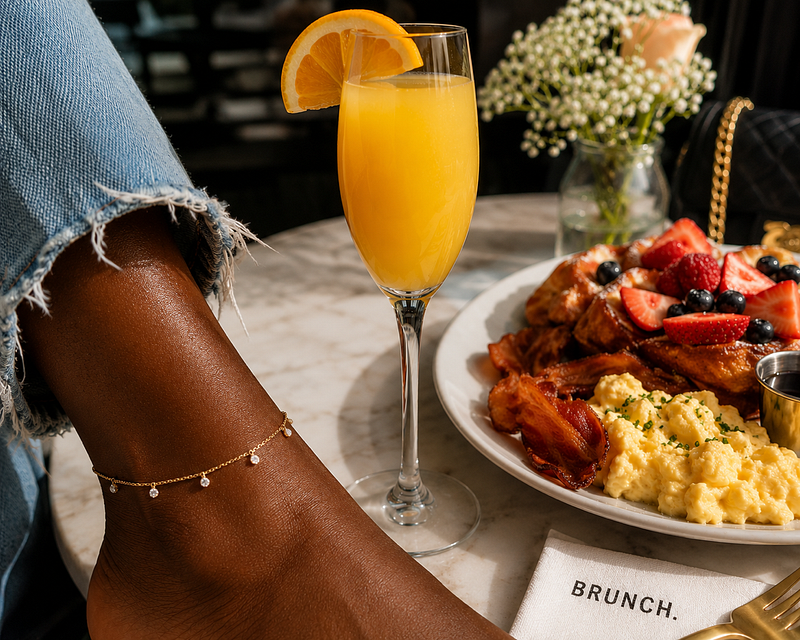 $70 Brunch, Permanent Jewelry, and a Mimosa