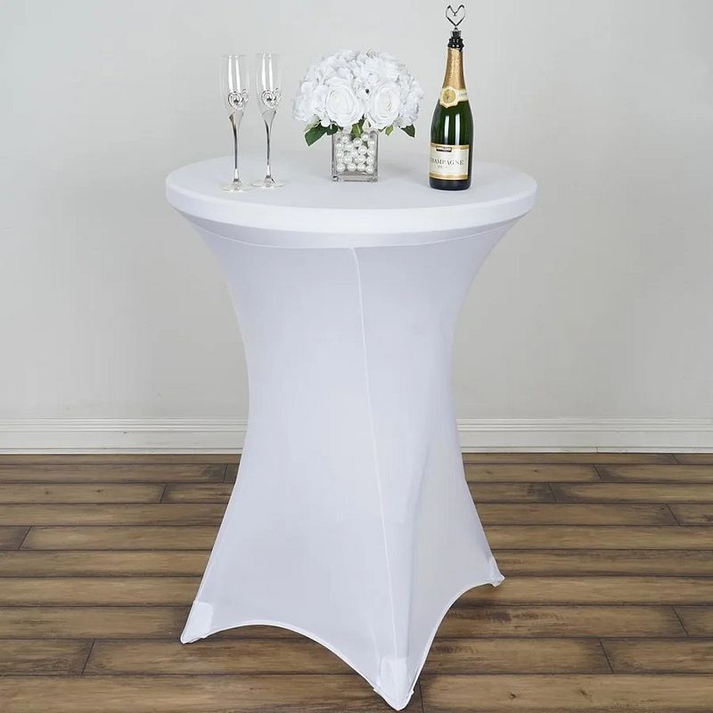 Table Cover, Cocktail, Spandex, Fitted, Standard