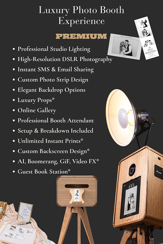 Luxury Photo Booth Experience