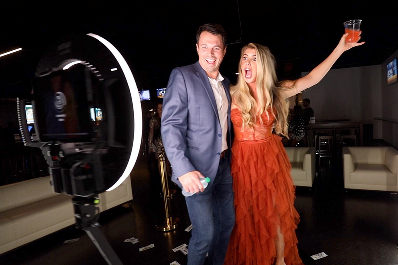 LUXE 360° Video Booth + Audio Guest Book