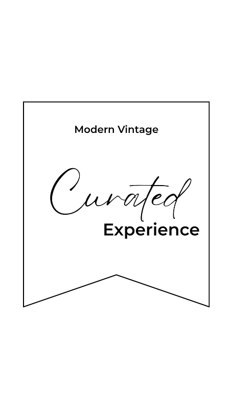 Modern Vintage Photo Booth: Curated Experience