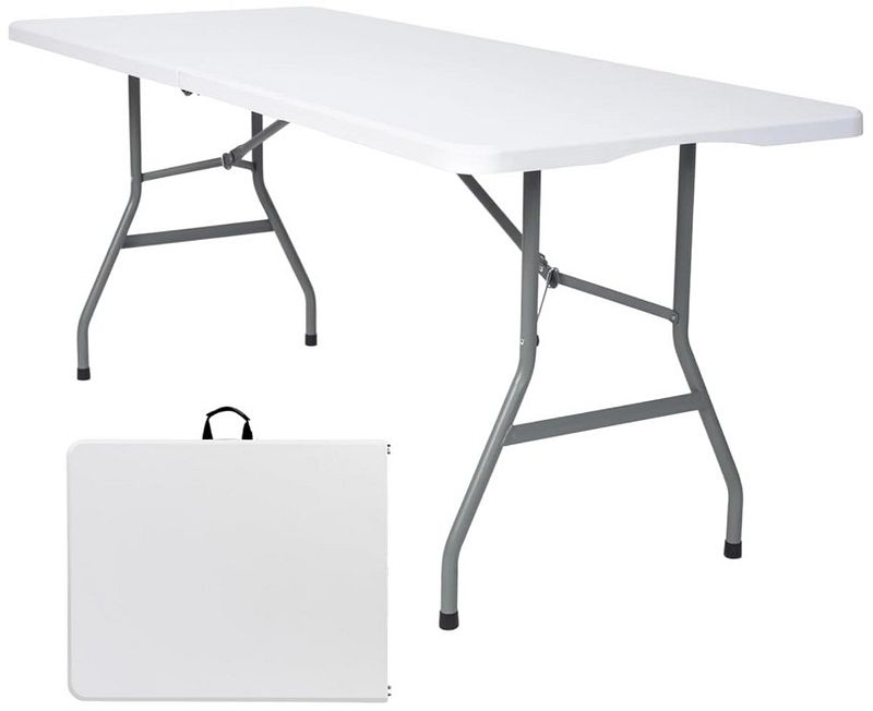 White Portable Table 6ft $75/day