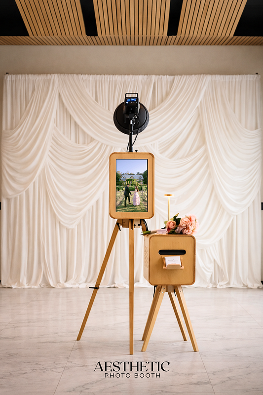 The Draped Vintage Studio Booth