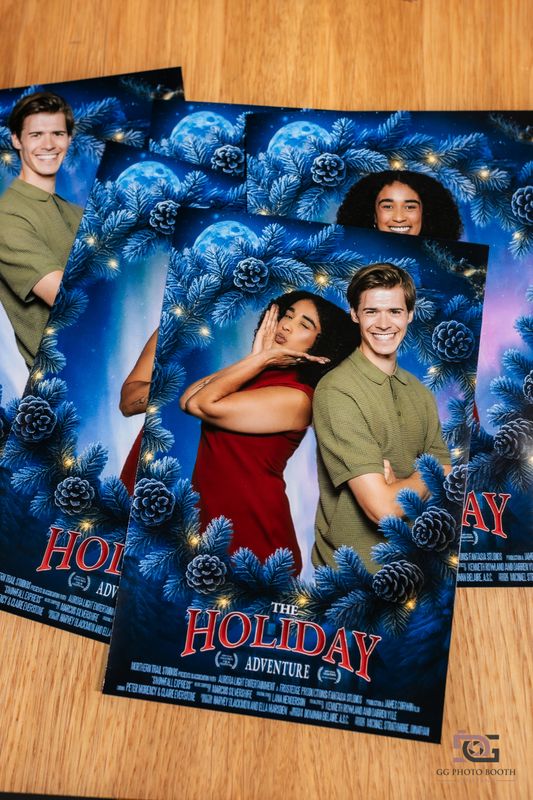 Holiday Movie Poster Booth Experience