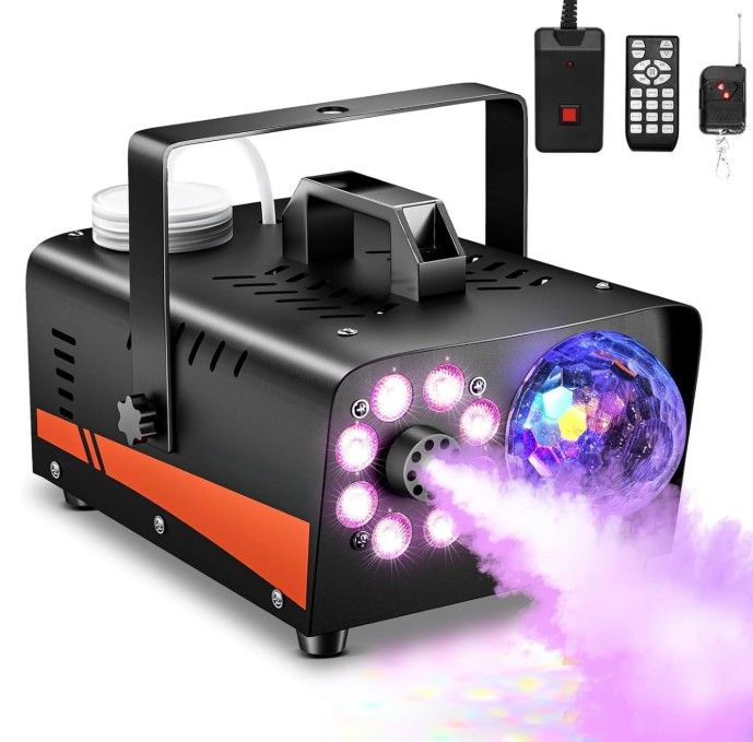 Fog Machine with Disco Ball Lights! $50/day