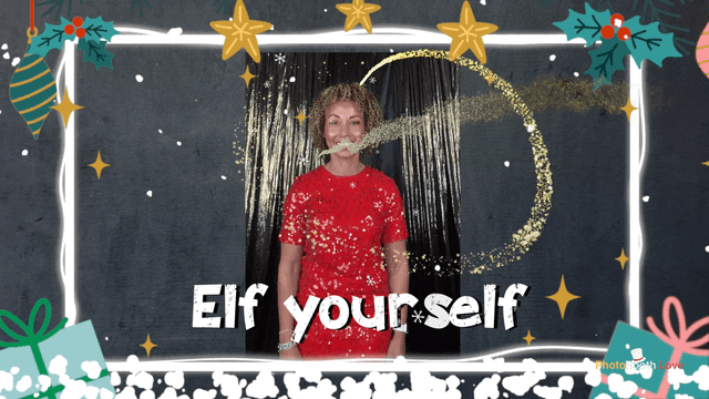 DIGITAL "ELF YOURSELF" AI Photo Booth