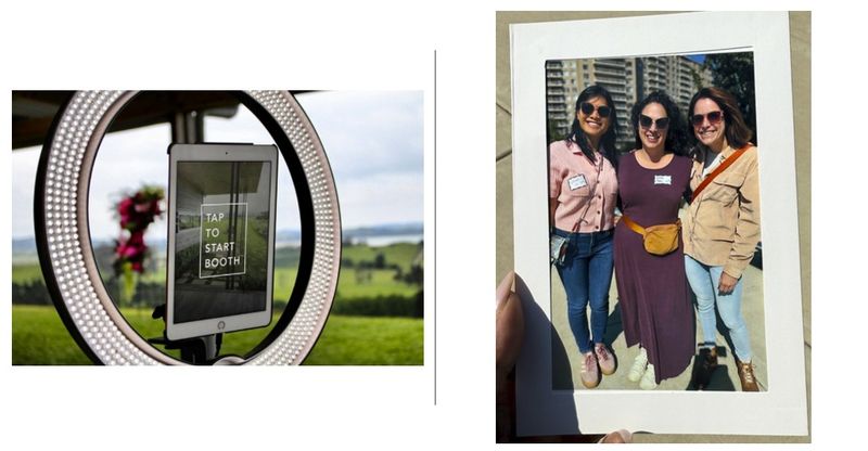 Ring-light Photobooth w/ UNLIMITED PRINTS