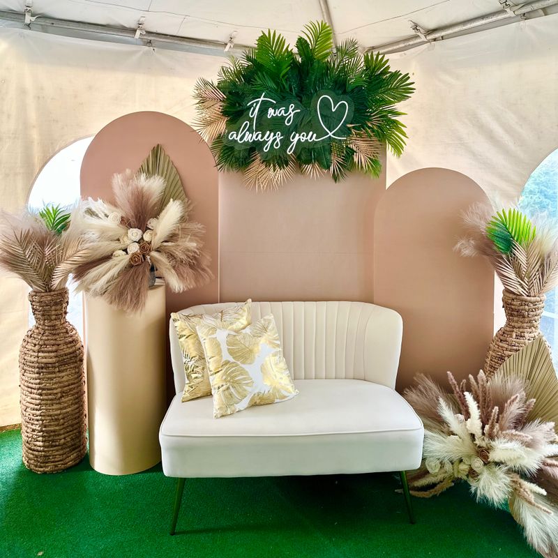 THREE CHIARA WALL PACKAGE (NO BALLOONS)