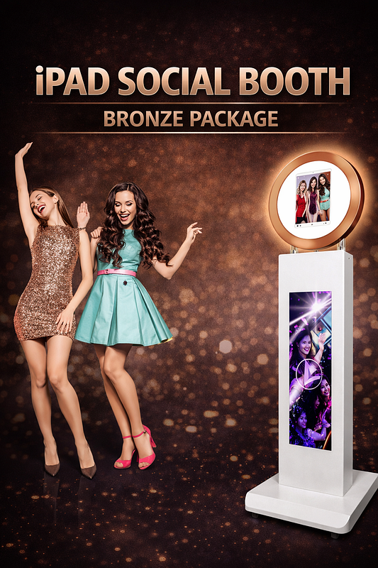 IPAD SOCIAL BOOTH BRONZE PACKAGE