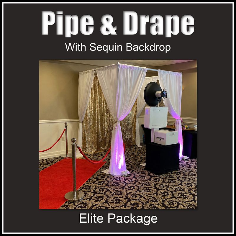 Elite Pipe & Drape (Digital + Gallery + Print + Guest Book)