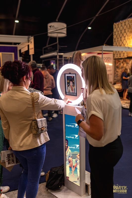 The LED Entertainer +Plus Selfie Photo Kiosk Experience: