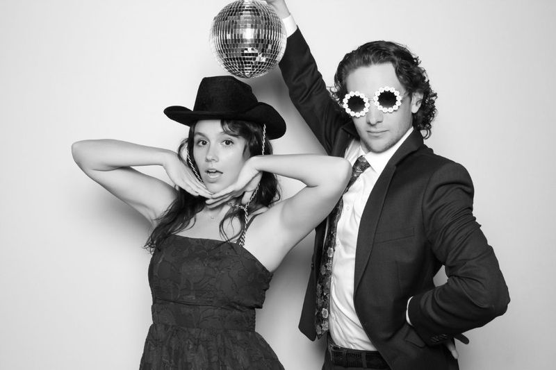 B & W Digital Glam Photo Booth