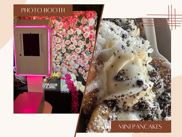 Photo Booth & Mini Pancakes Bundle