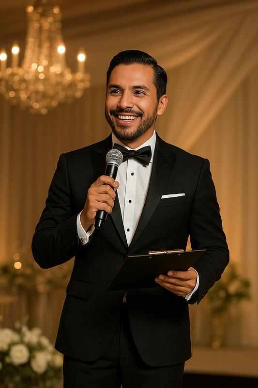 Bilingual Wedding Host / Master of Ceremonies (Spanish-English)