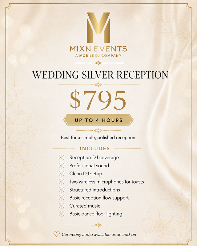 Wedding Silver Package
