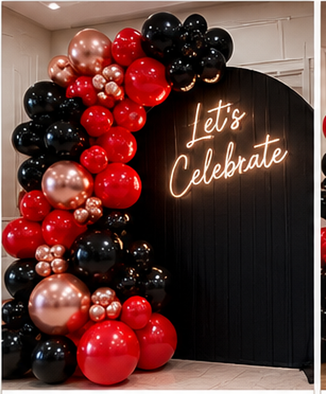 Half Organic Balloon Arch