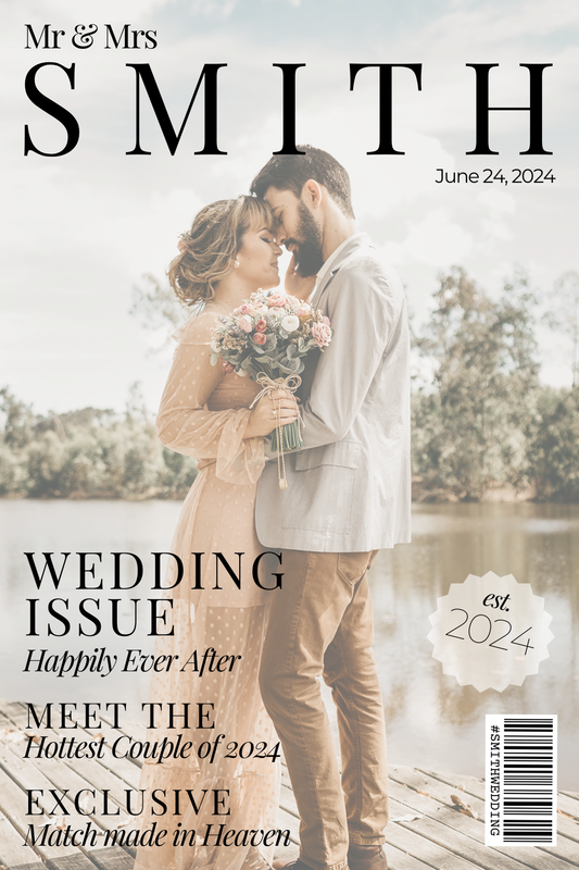 Magazine Booth Wedding Package