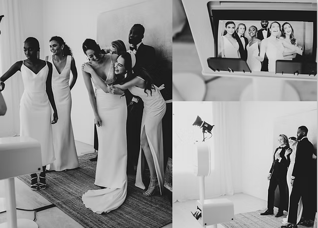 Signature Glam Wedding Booth