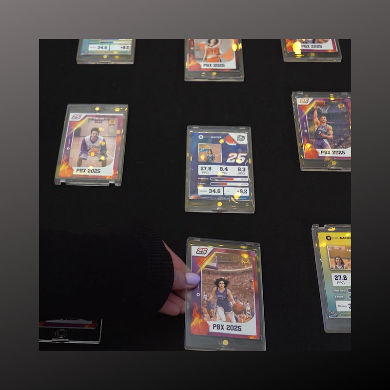 Trading Cards Package Mirror Booth