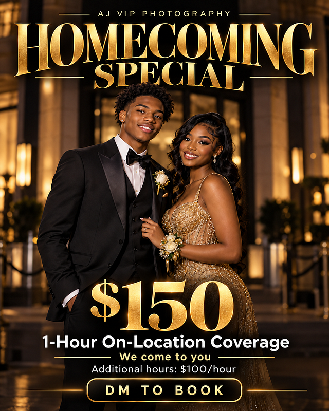 Homecoming Send-Off Photography Special