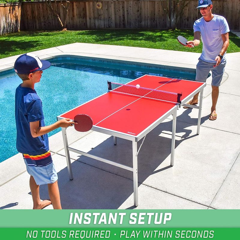 Table Tennis Game Set - Indoor/Outdoor Portable Table Tennis