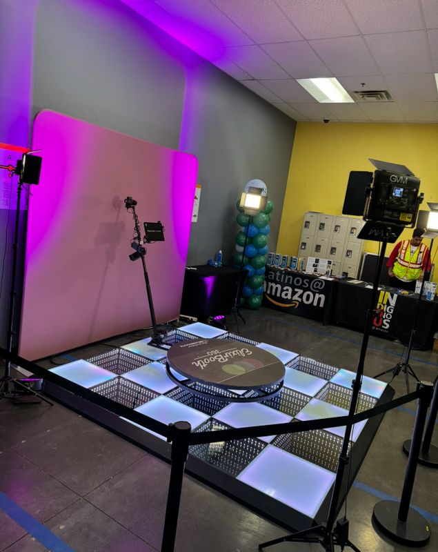 "Elix360" Exclusive LED Floor 360 Booth 