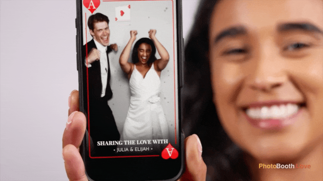 ALL DAY "ACE OF HEARTS" Digital & UNLIMITED Prints Experience with Guestbook