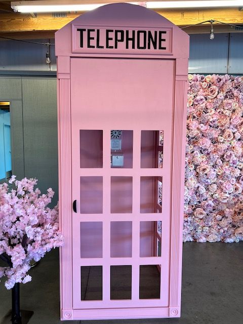 Telephone Booth Pink