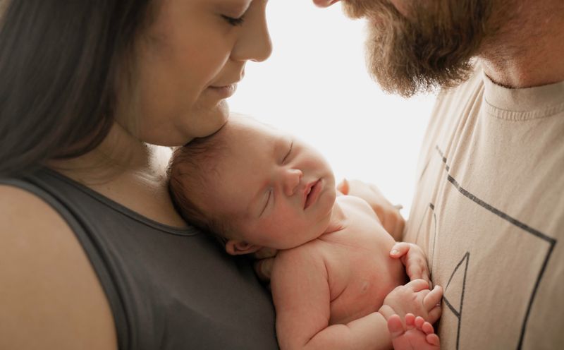 Bump to Baby with Family Newborn