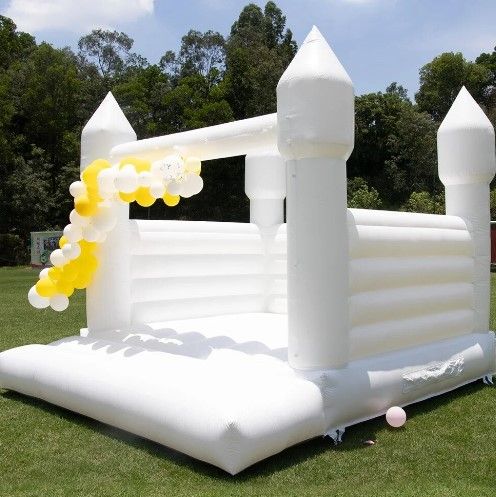 White Bounce Castle